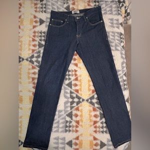 Men’s Naked and Famous Jeans Pants Slim Straight Japanese Denim